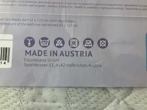 Originalverpackt NEU Matratze Brise von Träumeland 60x120cm Bild 2