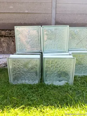 Glasbausteine  Glasziegel Bild 2