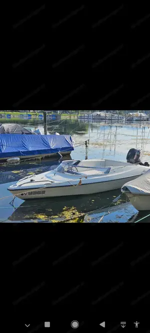 Boot inkl Anhänger Plane Suzuki Motor 20PS  Bild 8