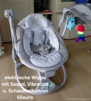 Babywippe Schauckel elektrisch  Bild 4