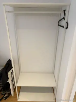 Ikea Garderobe Weiß