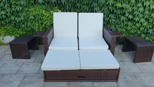 vielseitiges Gartensofa günstig abzugeben Bild 5