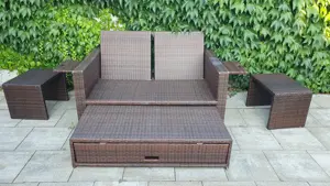 vielseitiges Gartensofa günstig abzugeben Bild 3
