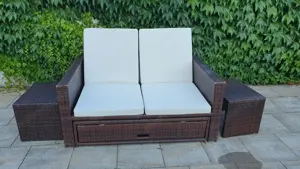 vielseitiges Gartensofa günstig abzugeben Bild 4