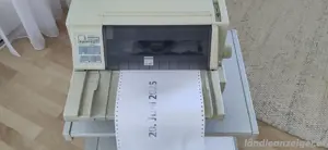 Epson LQ-670 Nadeldrucker Drucker mit Rollwagen, 2 Stk. neue Farbbandkassetten, USB zu DB25 Kabel  Bild 2