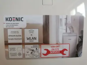 Koenic Klimagerät, Aircondition, KAC 12022 Wlan Bild 2
