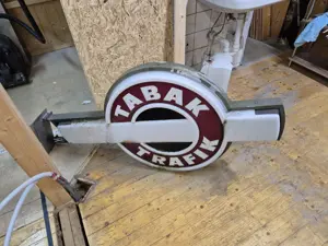 Leuchtschild Tabak Trafik