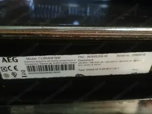 AEG Elektroherd, Backrohr mit Cerankochfeld Bild 3