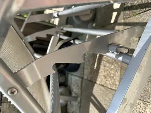Sonnenliege Liegestuhl rostfrei, mit Räder Bild 2