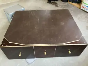 Camping Box für Bus mit Bettfunktion