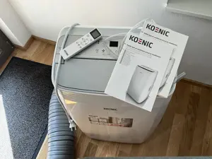 Mobile Klimaanlage, Raumgröße bis 120 Kubikmeter, Wlan, Amazon Alexa u. Google Assistent kompatibel
