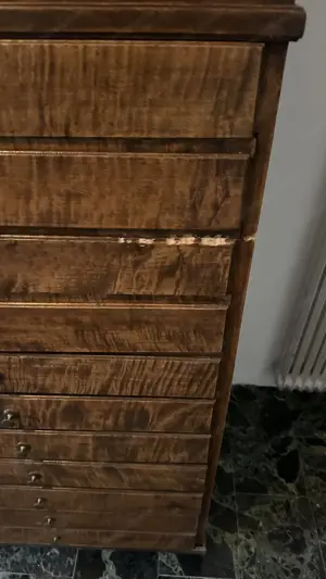 Antiker Apothekerschrank   Architektenschrank  Bild 5