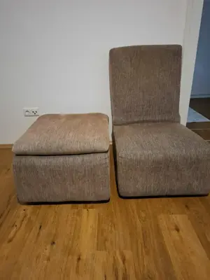 Klapphocker braun 