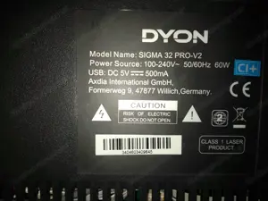 DYON 32 Zoll FarbTV Bild 2