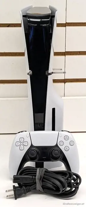 Sony PlayStation 5 Slim Disc Edition   1 TB, weiße Konsole