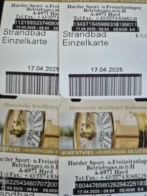 Einzelkarte Strandbad
