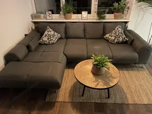 Familiensofa in Dunkelgrau Bild 2