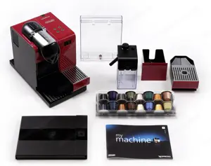 De'Longhi EN 520.R Nespresso Lattissima +   Nespresso System Milchschaum-System Passion Red Bild 5