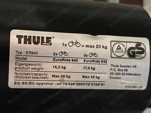 Fahrradträger für Anhängerkupplung  Bild 2