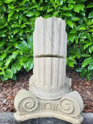gartendeko säule