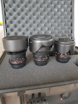 Prime manual lenses Canon EF mount for Video production (Linsen, Objektive) Bild 5