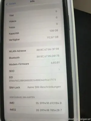 iPhone 11 128 GB  Bild 3