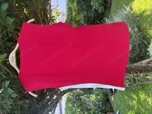 Rotes Damen Sport Top mit Bustier Futter Bild 3