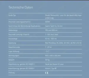 Diodenlaser Haarentfernung Bild 3