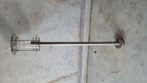 Außenlampe 1,1 m hoch