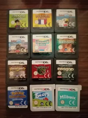 Nintendo DS & 3DS Spiele und Spieleschutzhülle