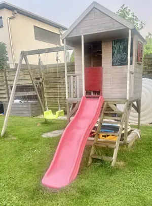 Spielturm Rutsche Schaukel usw  Bild 3