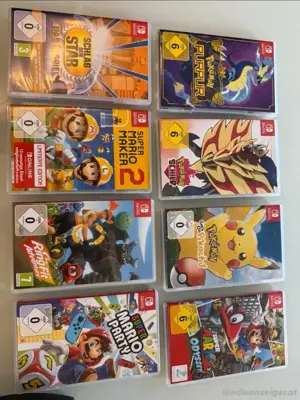 Nintendo Switch OLED mit Siepielen Bild 4
