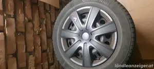 205 60 16 winterreifen mit felgen 5x105 ET39 opel  Bild 2