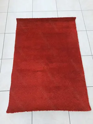 Teppich rot 200x135 cm Bild 3