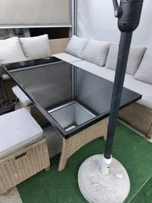 Polyrattanlounge  Bild 3