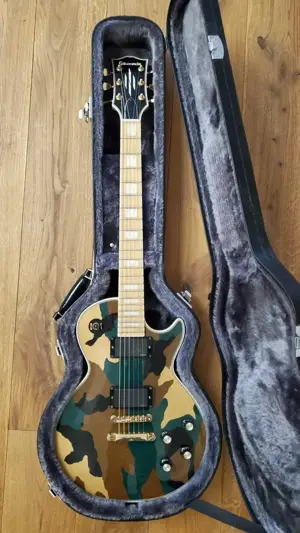 ESP Edwards LP-135 Camo Zakk Wylde Les Paul Custom, MiJ Bild 6
