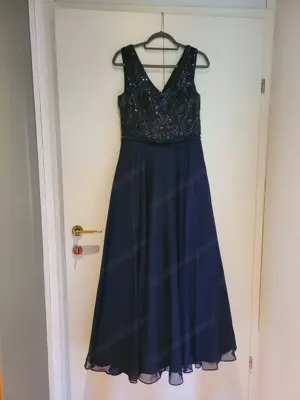 Ballkleid von Paradi Gr 38, dunkelblau Bild 5