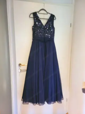 Ballkleid von Paradi Gr 38, dunkelblau