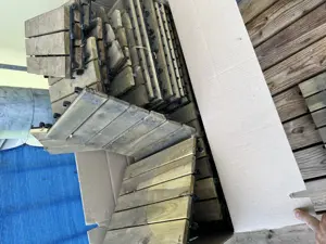 Holzfliesen Terrassenfliesen Holz Fliesen Mosaik Balkonfliesen wetterfest 