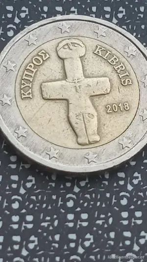 2 euro  2018 kynpom kibris  Bild 2