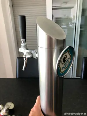 Zapfsäule Edelstahl Mohrenbräu
