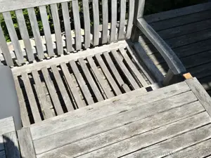 4 Gartenstühle aus Teak Bild 3
