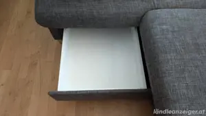 Modernes Ecksofa 325 cm, Dunkelgrau mit Stauraum Bild 3