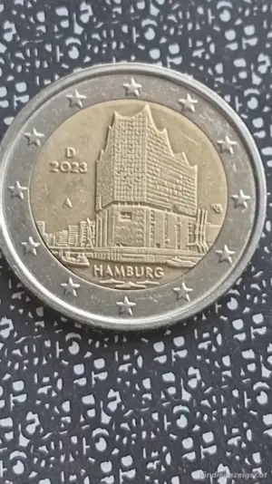 2 euro  münzen 2023 A Elbphilharmonie hamburg  Bild 2