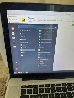 Macbook Pro 17 Zoll 2009, Linux Mint Bild 5
