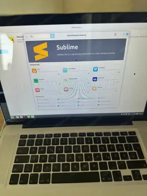 Macbook Pro 17 Zoll 2009, Linux Mint Bild 6