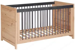 Verkaufe neuwertiges Gitterbett 