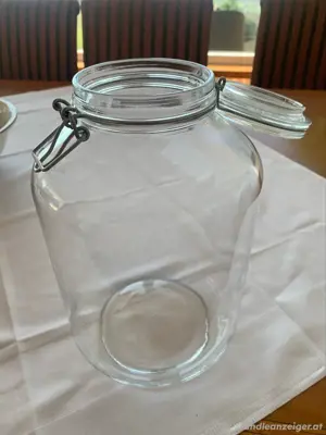 5 Stück Bügelverschlußgläser á 5 l 