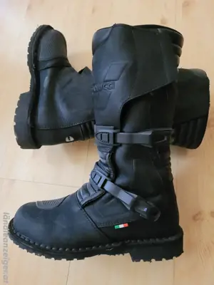 Cross- oder Trail Lederstiefel 