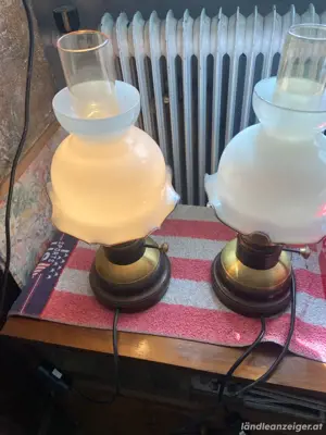 Alte Tischlampen